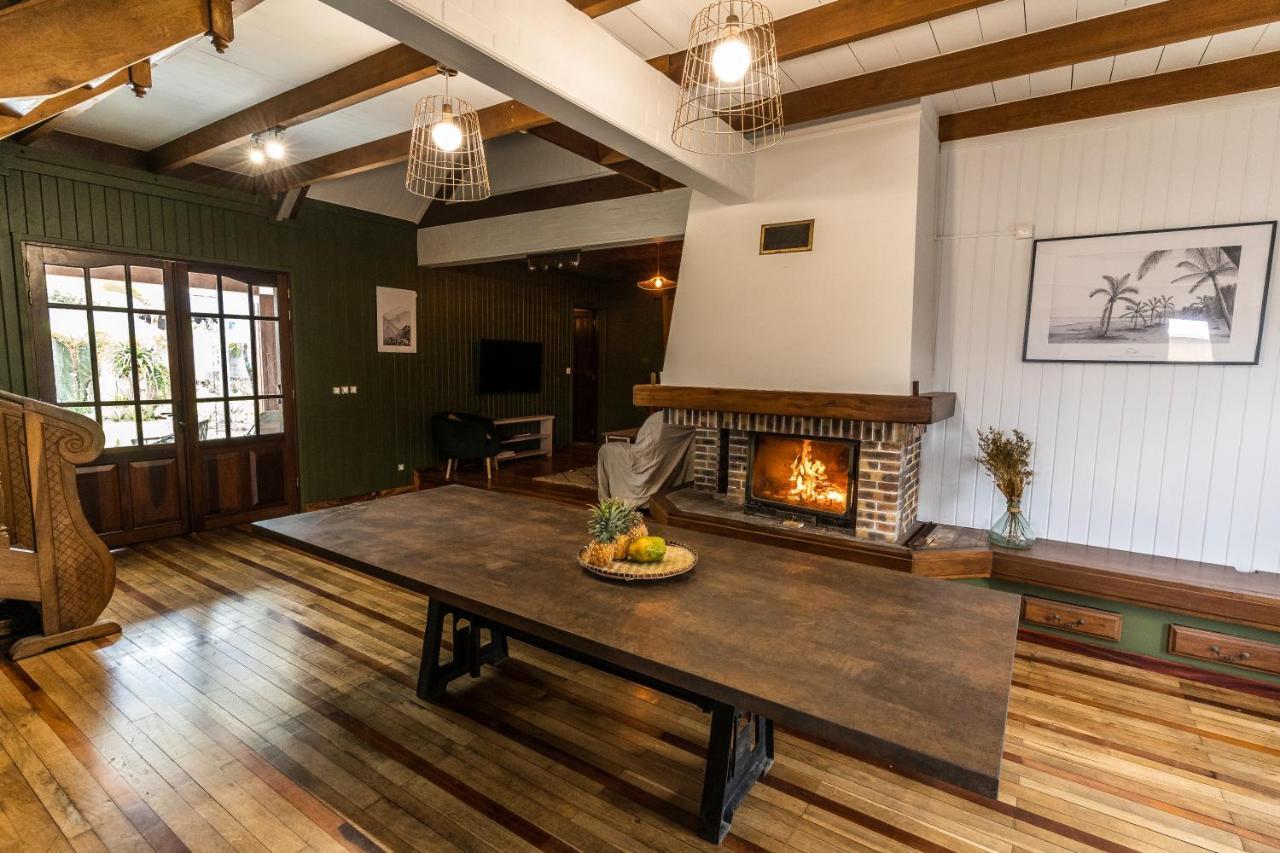 Magnifique Villa Creole Villa Ti Bout Bois Avec Cheminee Au Tevelave Les Avirons Eksteriør bilde