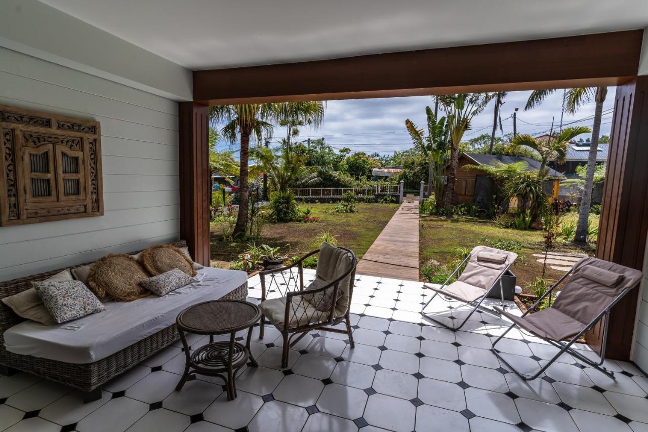 Magnifique Villa Creole Villa Ti Bout Bois Avec Cheminee Au Tevelave Les Avirons Eksteriør bilde
