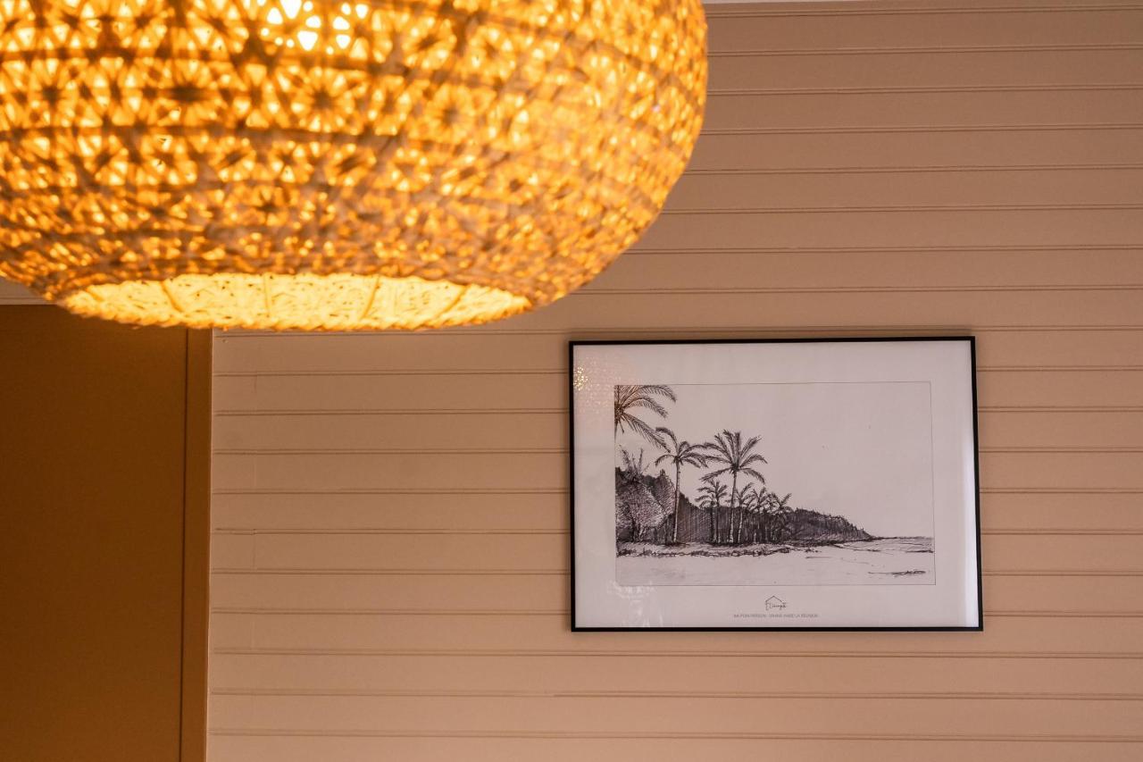 Magnifique Villa Creole Villa Ti Bout Bois Avec Cheminee Au Tevelave Les Avirons Eksteriør bilde