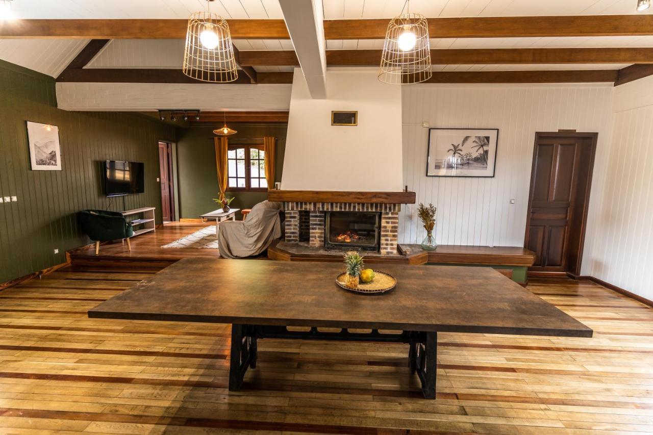 Magnifique Villa Creole Villa Ti Bout Bois Avec Cheminee Au Tevelave Les Avirons Eksteriør bilde