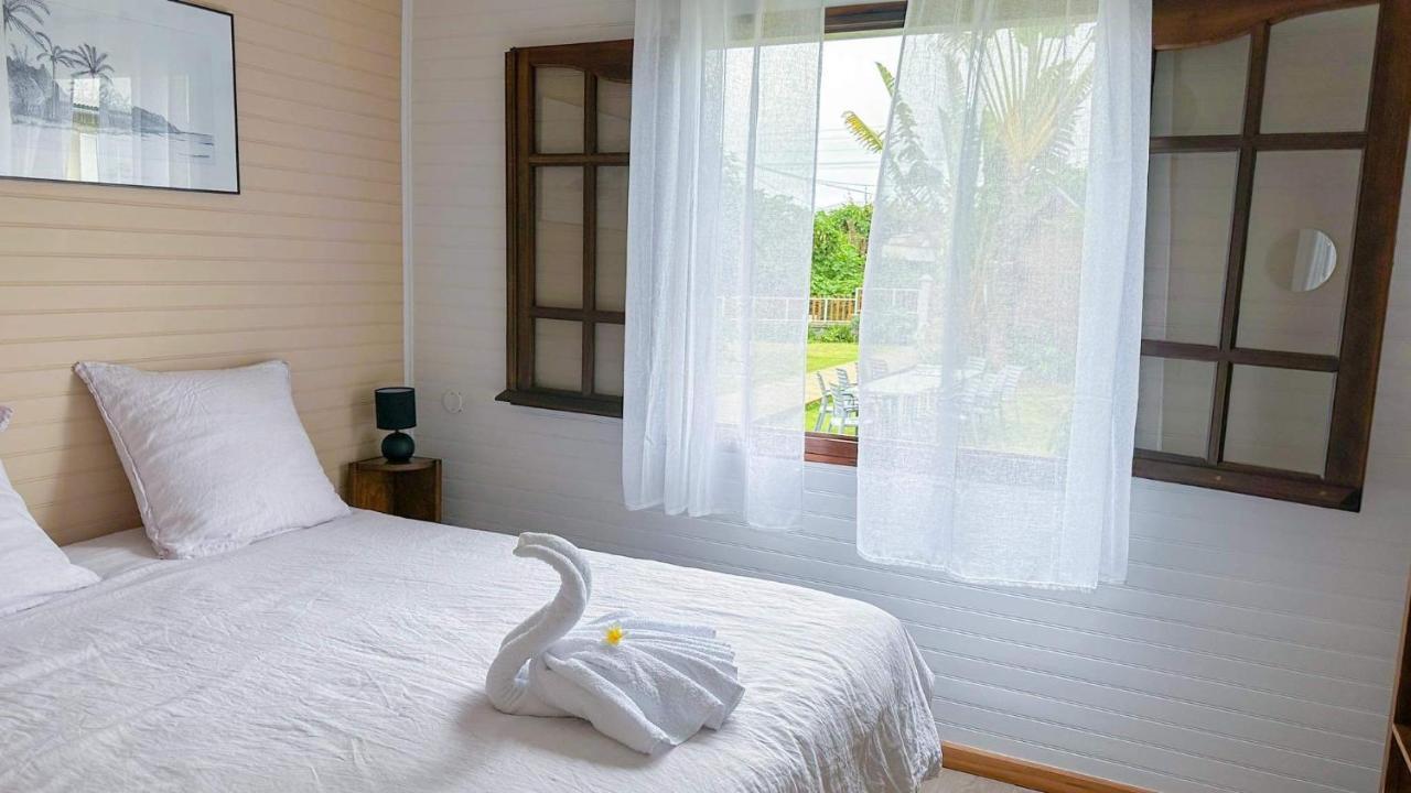 Magnifique Villa Creole Villa Ti Bout Bois Avec Cheminee Au Tevelave Les Avirons Eksteriør bilde